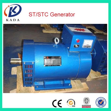 Stc 15kw 20hp Ac Three Phase Alternator 380v 50hz 1500rpm Brush Diesel Generator In Diesel