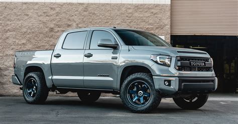 Mag Blue Volk Racing Te37 Wheels On Toyota Tundra Trd Pro Vivid