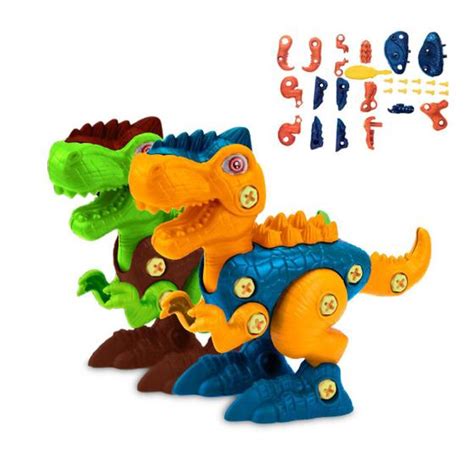 Dinossauro T Rex Monta E Desmonta Ferramentas Pe As Xplast