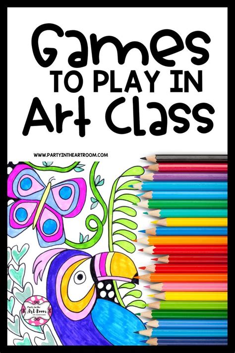 4 games for art class – Artofit