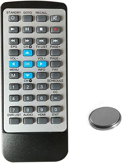 DTA880 Remote Control With Coin Battery For RCA Digital TV Converter