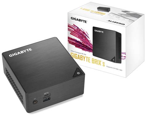 Gigabyte Barebone PC Poste De Travail UCFF Noir BGA 10 GB BLCE