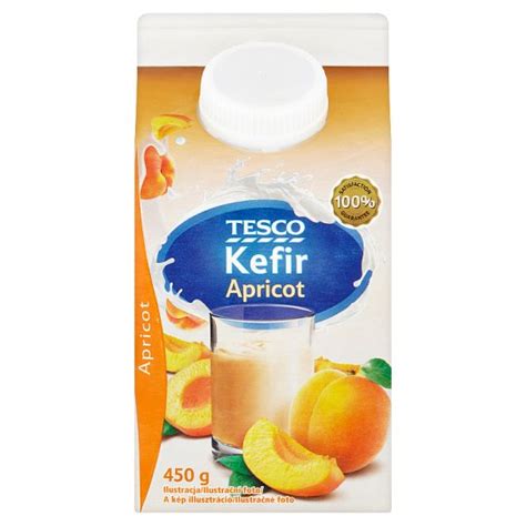 Tesco Low Fat Milk Product With Apricot And Live Cultures 450 G Tesco