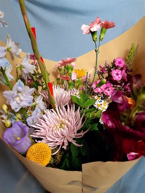 Boeket Met Zomerse Bloemen Eigen Merk Intraverde