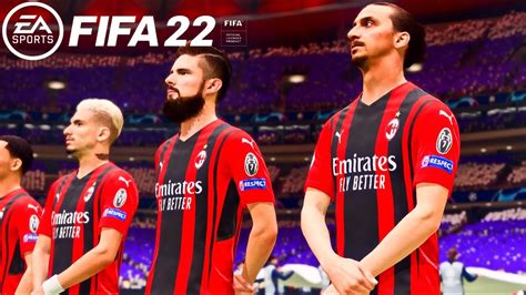 Ac Milan Vs Real Madrid Final Champions League Fifa 22 Ps5 Mod