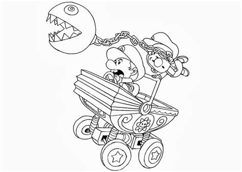 Baby Mario coloring pages | Free Coloring Pages and Coloring Books for Kids