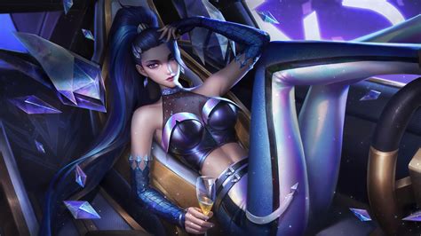 Kda Seraphine All Out Lol Art League Of Legends Game 4k Pc Hd