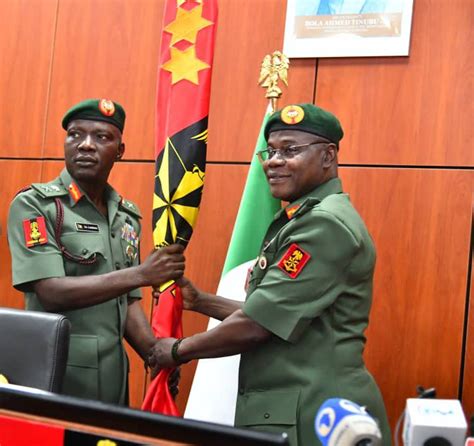 Nigerian Army On Twitter GENERAL LAGBAJA ASSUMES COMMAND AS 23RD