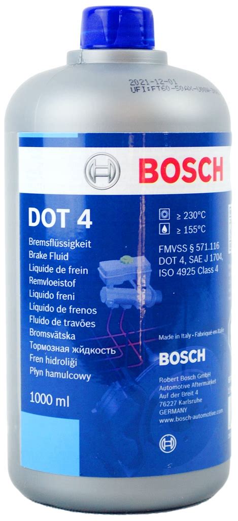 BRZDOVÁ KAPALINA BOSCH DOT4 DOT-4 1L za 200 Kč - Allegro