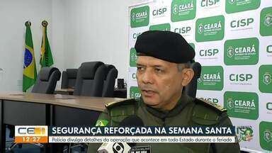 CETV 1ª Edição Fortaleza Polícia divulga detalhes da Operação