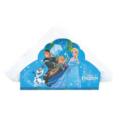 Servilletero Con Servilletas Disney Frozen Cartoons