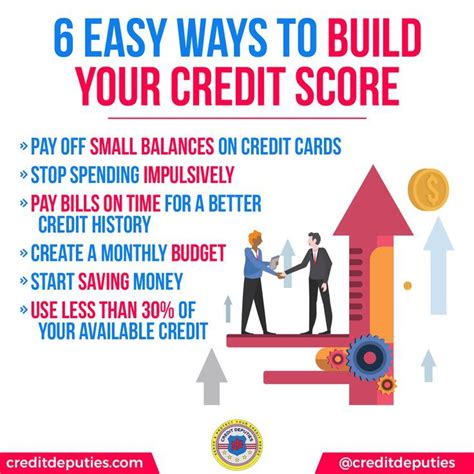 6 Easy Ways To Build Your Credit Score Free Diy Credit Repair Course