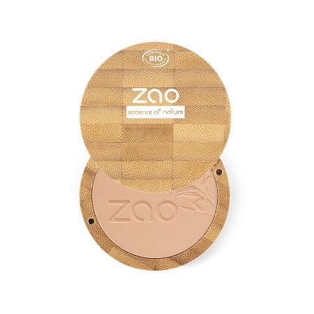 Bamboo Compact Powder Apricot Beige Zao Make Up