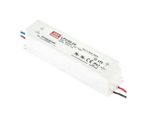 Mean Well LPV 60 24 Non Dimmable LED Driver 24V 2 5A 60W GekPower