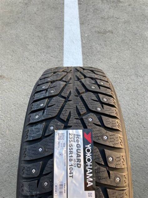 Yokohama Ice Guard Stud IG55, 235/55 R18 106T, 18", 2 шт, 235 мм, 55 % ...