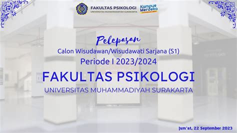 LIVE Pelepasan Wisudawan Wisudawati Sarjana S1 Fakultas Psikologi