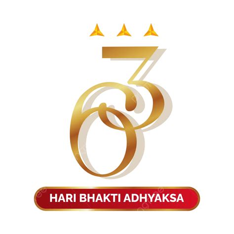 Logo Hari Bhakti Adhyaksa Ke 63 Tahun 2023 Vektor Hari Bhakti Adhyaksa