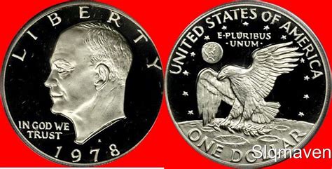 1978 S Eisenhower Dollar Deep Cameo Gem Proof EBay