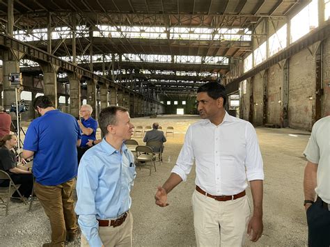 Rep Ro Khanna Represents California So Why Did He Visit A Steel Town