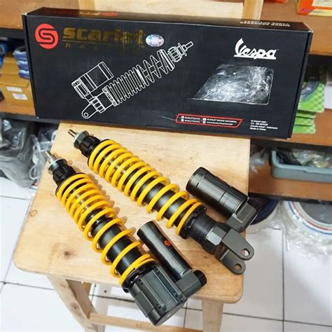 Jual Shock Absorber Tabung Set Depan Belakang Vespa Px Excel Exclusive