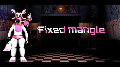 Making Fixed Mangle Funtime Foxy Fnaf Speed Edit Youtube