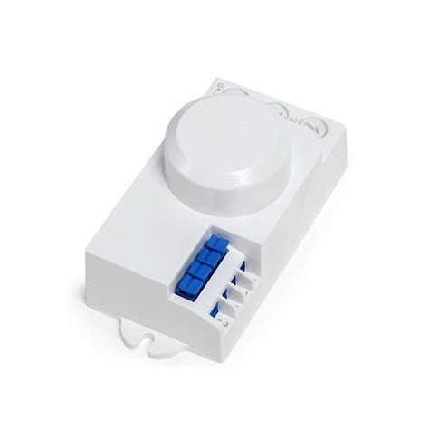 Sensor Movimiento Microondas 360º 2 10M 1200 300W SB BS029B Leroy Merlin