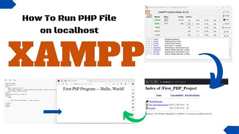 How To Run PHP File On Localhost Complete Guide For Using XAMPP Server