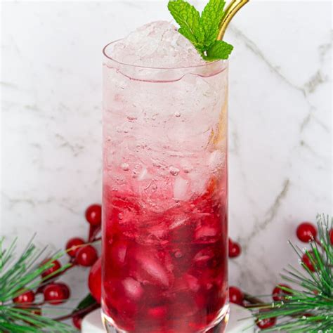 12 Easy Christmas Mocktails For The Holidays The Mindful Mocktail