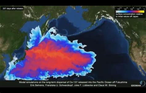 Pacific Ocean Radiation