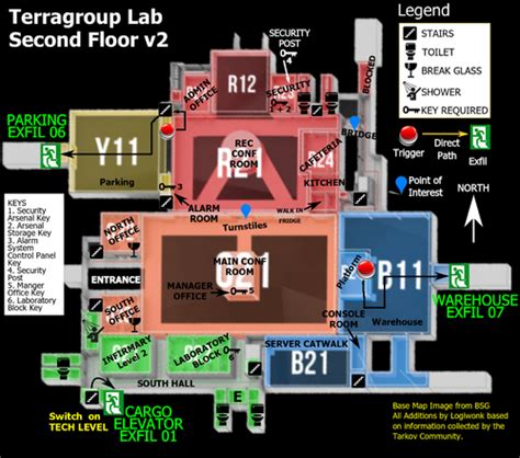 Escape From Tarkov Lab Map - Living Room Design 2020