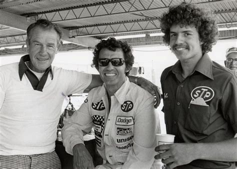 NASCAR champions (L-R): Lee Petty, son Richard Petty and grandson Kyle ...