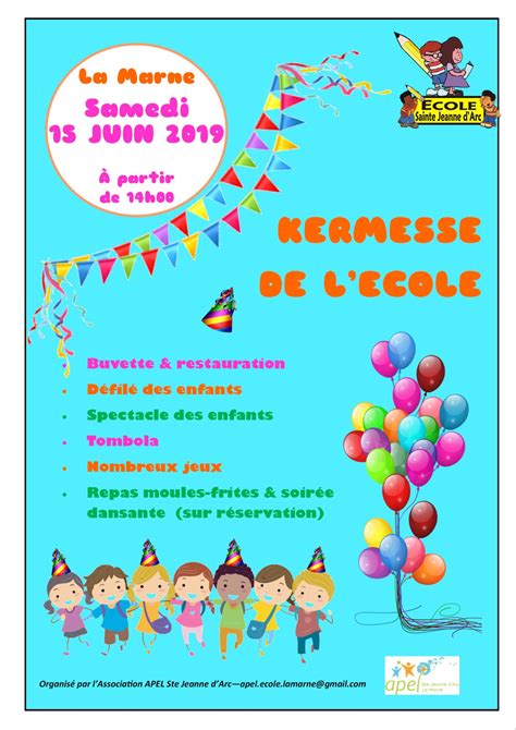 Affiche Kermesse Version D Finitive