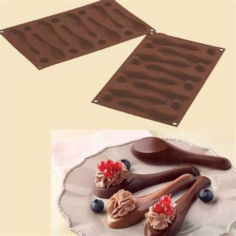 Moule Silicone Chocolat Cuill Res My Chocolate Silikomart Ambiance