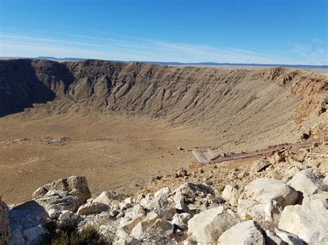 Natural Landmark Meteor Crater And Barringer Space Museum Winslow