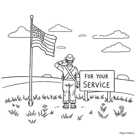 Free Printable Veterans Day Coloring Pages
