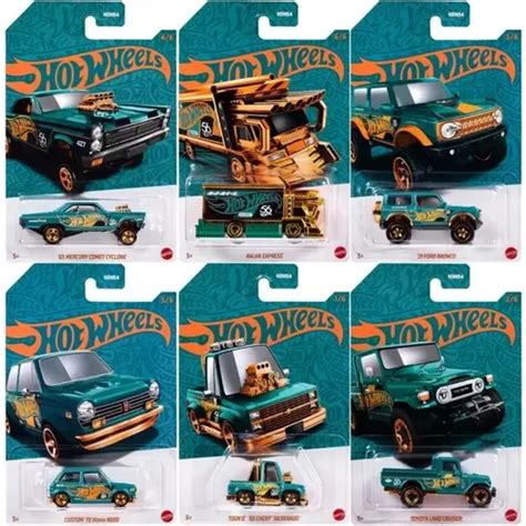 Hot Wheels À Escolha Edição Colecionador Pack C 6 Mattel Frete grátis
