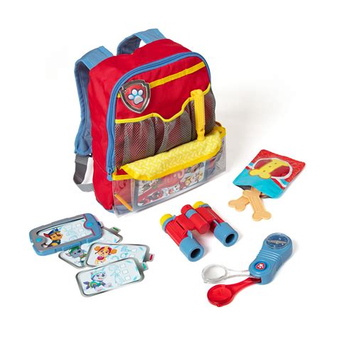 Buy Melissa And Doug Paw Patrol Pup Backpack Role Play Set 15 Pieces Paw Patrol Adventure Pack