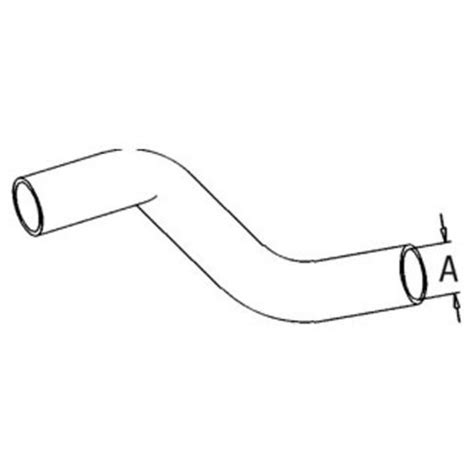 T23533 Radiator Hose Upper For John Deere® Replaces Oem T23533