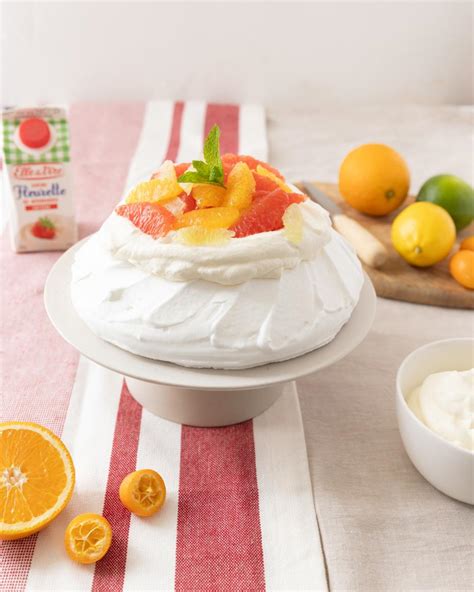 Pavlova Aux Agrumes Elle Vire Recettes Pour Pater Les Copains