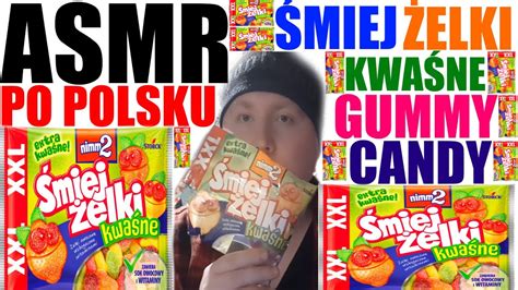 Asmr Po Polsku Miej Elki Kwa Ne D Wi Ki Jedzenia Asmr Gummy Sour