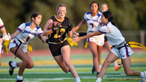 Californias Fast Growing New Sport Is Girls Flag Football Sacramento Bee