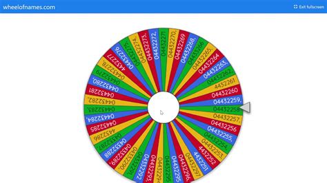 Wheel Of Names Name Picker