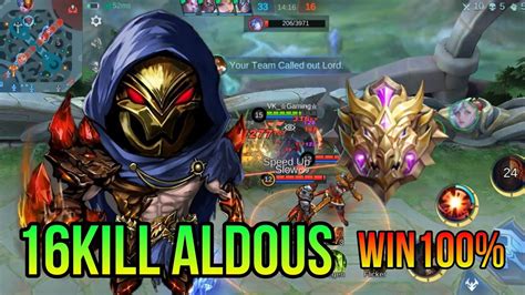 Kills X Maniac Aldous Stackin Mins Super Fast Build