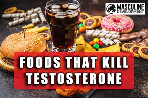 Top 5 WORST Testosterone Killing Foods Avoid At All Costs