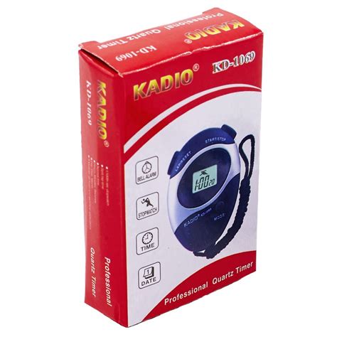 Секундомер KD-1069 KADIO черный-серебряный - Секундомеры и таймеры ...