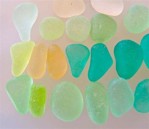 Sea Glass Crafts Sea Glass Colors Sea Glass Shell