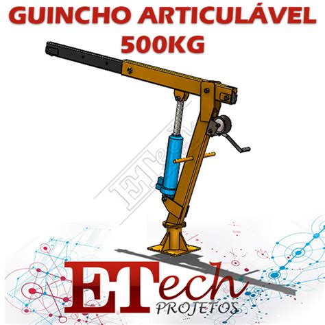 Guincho Hidr Ulico Muque Articul Vel Para Camionetes Caminh Es Reboques