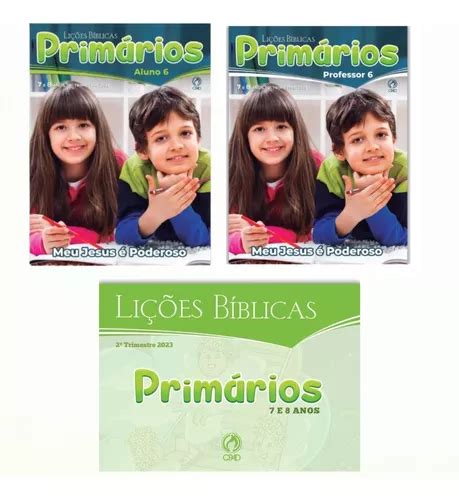 Kit Prim Rios Revistas Aluno Professor E Visuais Ebd Cpad Mercadolivre