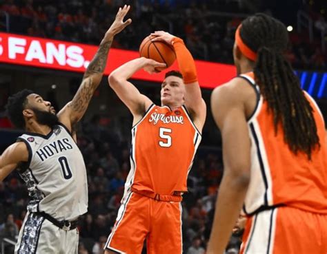 Syracuse Basketball Wins 80 68 Against Georgetown Key Players Shine