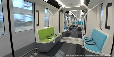 Ligne 18 du Grand Paris Express le design intérieur des rames du